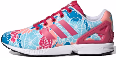 (Youth) adidas originals ZX Flux J 'Pink Blue' FV3114 (Youth) adidas originals ZX Flux J 'Pink Blue' FV3114