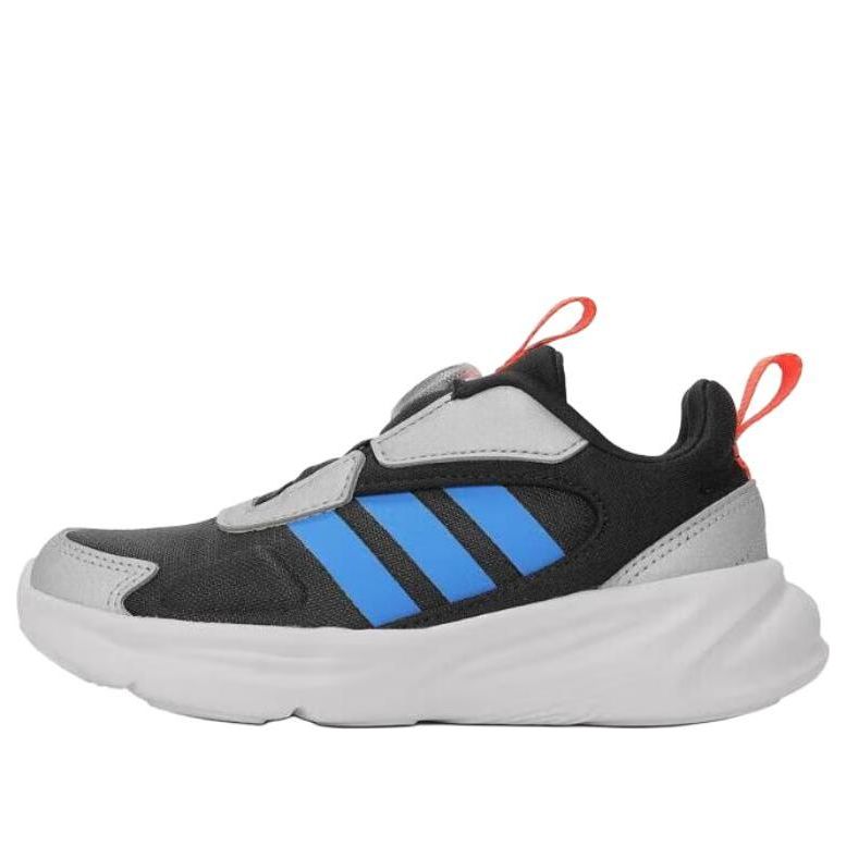 (Preschool) adidas Ozelle BOA K 'Core Black Grey Blue' JI1041