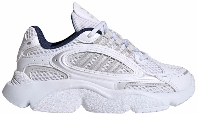 (Preschool) adidas Ozmillen Elastic Lace J 'White Bright Blue' IE5558 Buy (Preschool) adidas Ozmillen Elastic Lace J 'White Bright Blue' IE5558