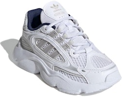 Lookbook (Preschool) adidas Ozmillen Elastic Lace J 'White Bright Blue' IE5558