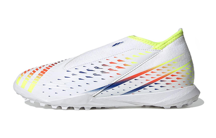 (Preschool) adidas Predator Edge.3 Laceless Turf 'White Blue Yellow' GV8490