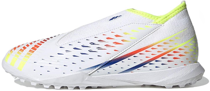 preschool-adidas-predator-edge-3-laceless-turf-white-blue-yellow-gv-8490