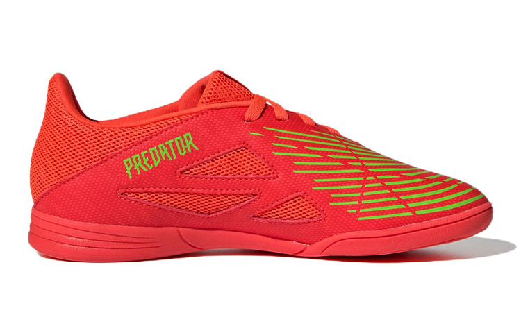 Order 兒童 adidas Predator Edge.4 Sala 室內場地 防滑耐磨 低筒 足球鞋 紅綠