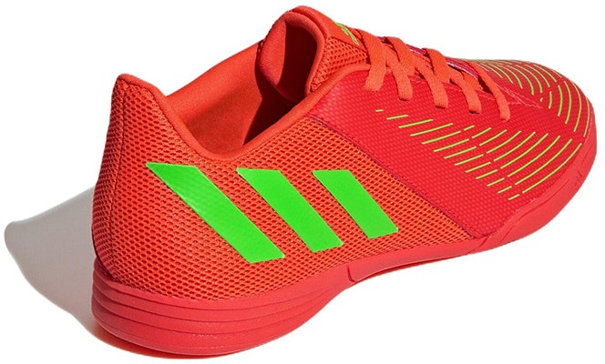 兒童 adidas Predator Edge.4 Sala 室內場地 防滑耐磨 低筒 足球鞋 紅綠 Shop 兒童 adidas Predator Edge.4 Sala 室內場地 防滑耐磨 低筒 足球鞋 紅綠