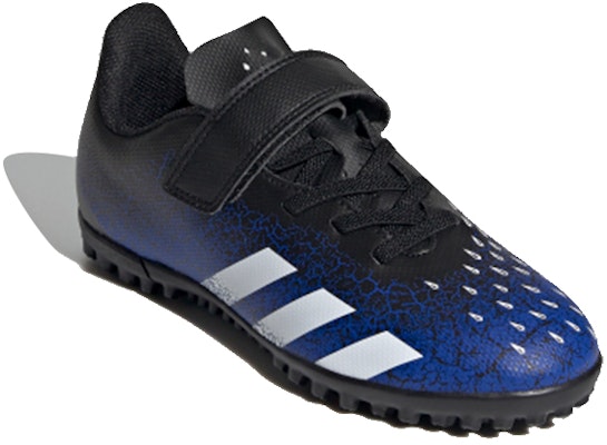 (Preschool) adidas Predator Freak.4 SG J 'Black Royal Blue' FY0628 Lookbook (Preschool) adidas Predator Freak.4 SG J 'Black Royal Blue' FY0628