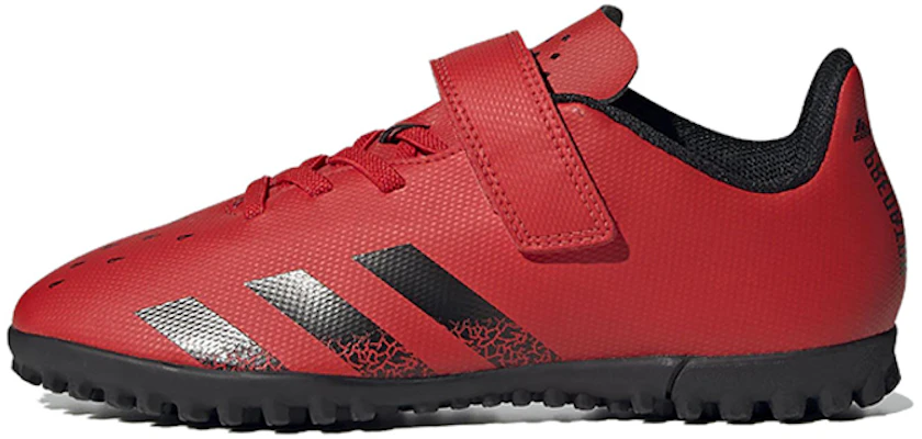 兒童 adidas Predator Freak.4 人造草坪 減震防滑耐磨 足球鞋 紅黑 Buy 兒童 adidas Predator Freak.4 人造草坪 減震防滑耐磨 足球鞋 紅黑