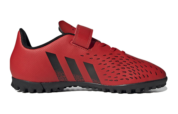 Order 兒童 adidas Predator Freak.4 人造草坪 減震防滑耐磨 足球鞋 紅黑