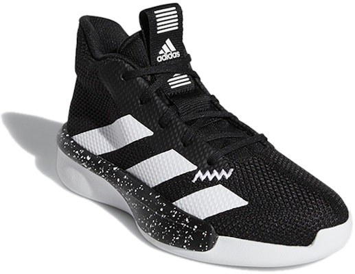兒童 adidas Pro Next K 高幫 籃球鞋 黑白 Lookbook 兒童 adidas Pro Next K 高幫 籃球鞋 黑白