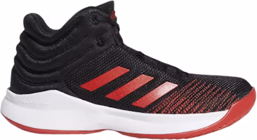 (Preschool) adidas Pro Spark 2018 K Wide 'Black Scarlet' BB9146 (Preschool) adidas Pro Spark 2018 K Wide 'Black Scarlet' BB9146