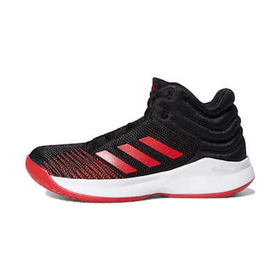 (PS) adidas Pro Spark 2018 K Wide 'Black Scarlet'
