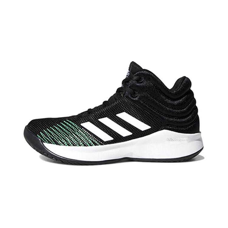 (Preschool) adidas Pro Spark 2018 K Wide 'Shock Lime' B96478
