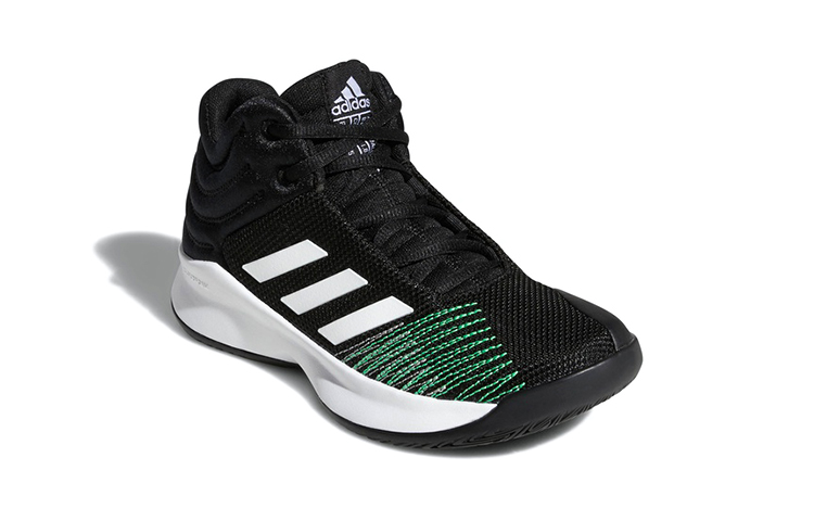 Lookbook BP幼兒 adidas Pro Spark 2019 K Wide 黑綠白