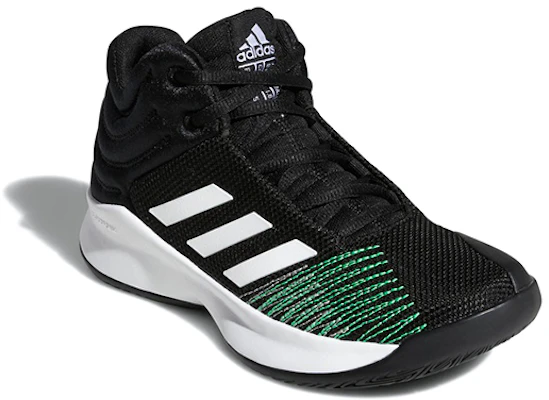 BP幼兒 adidas Pro Spark 2019 K Wide 黑綠白 Lookbook BP幼兒 adidas Pro Spark 2019 K Wide 黑綠白