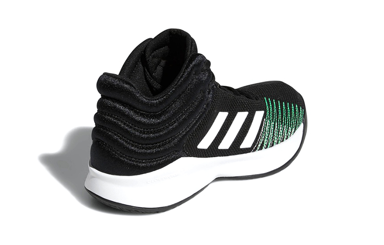 Shop BP幼兒 adidas Pro Spark 2019 K Wide 黑綠白