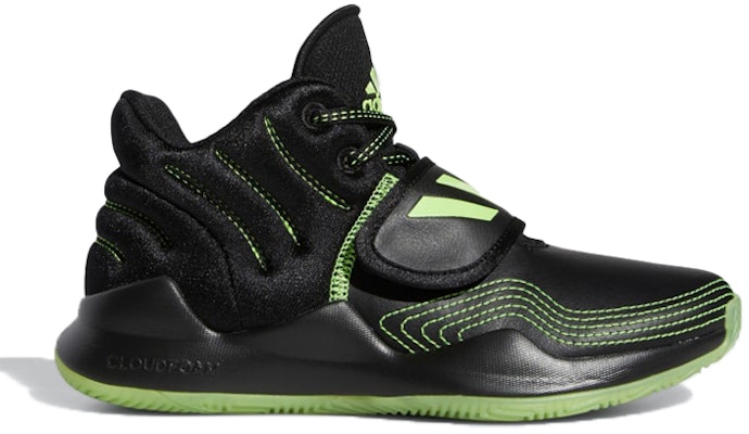 (Youth) adidas Pro Spark 2.0 J 'Black Green' FW8526 Order (Youth) adidas Pro Spark 2.0 J 'Black Green' FW8526