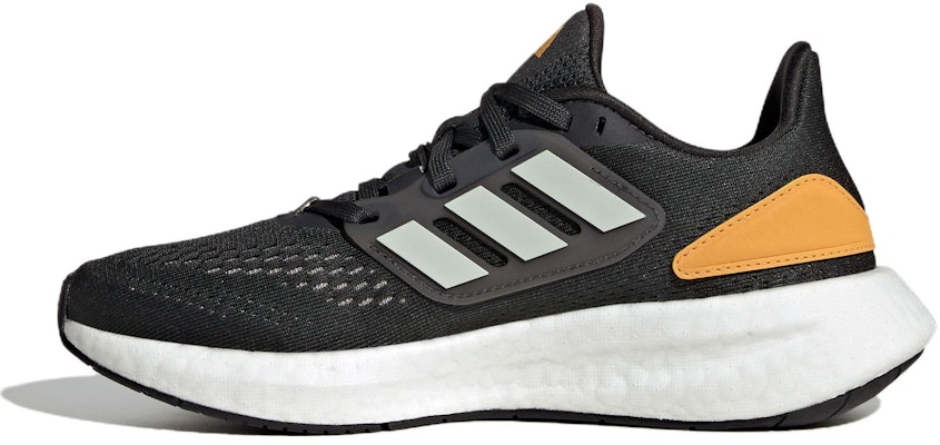 (Youth) adidas Pureboost 22 'Black Yellow' IF5544 Buy (Youth) adidas Pureboost 22 'Black Yellow' IF5544