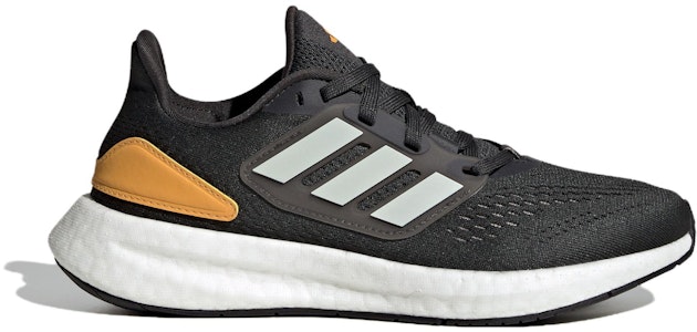 兒童 adidas Pureboost 22 舒適透氣 防滑防踢 低筒 兒童跑步鞋 黑黃色 Order 兒童 adidas Pureboost 22 舒適透氣 防滑防踢 低筒 兒童跑步鞋 黑黃色