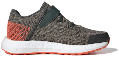 Order (Preschool) adidas PUREBoost GO EL C 'Olive Green' F34011