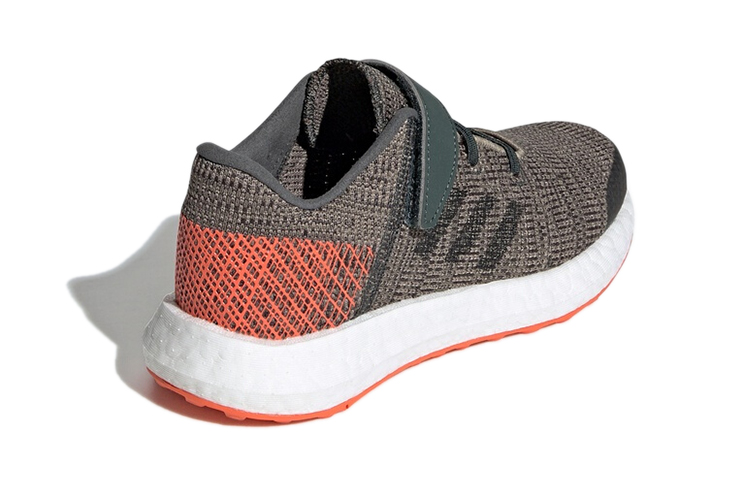 Shop BP幼童 adidas Pureboost Go El C 橄欖綠