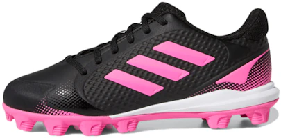 (Preschool) adidas Purehustle 2.0 Md Cleats 'Black Pink' H02349 (Preschool) adidas Purehustle 2.0 Md Cleats 'Black Pink' H02349