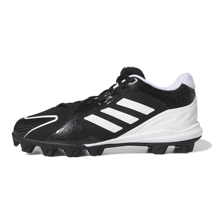 (Preschool) adidas Purehustle Molded Cleats 'Black White' FX3335
