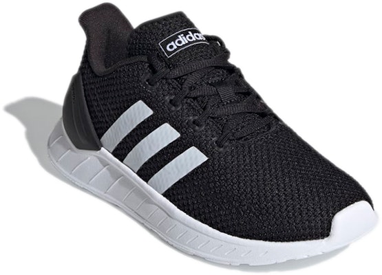 (Preschool) adidas Questar Flow Nxt 'Black White' FZ2957 Lookbook (Preschool) adidas Questar Flow Nxt 'Black White' FZ2957