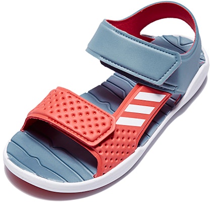 (PS) adidas Rapida Swim K Sandal Biru/Merah Jambu BA9383 Lookbook (PS) adidas Rapida Swim K Sandal Biru/Merah Jambu BA9383