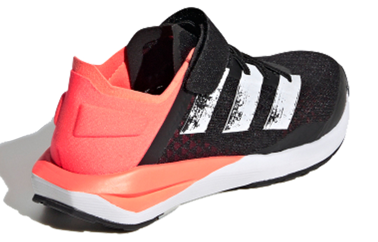 Shop 中童 adidas Rapidafaito Summer.Rdy El C 低筒 兒童跑步鞋 珊瑚粉