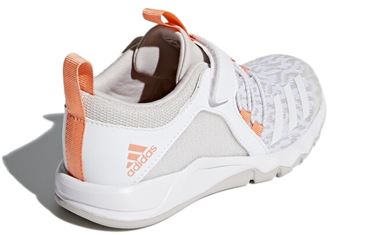 Shop (PS) adidas Rapidaflex 2 El K ''Gris Blanc Orange'' CQ0098