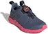 (Youth) adidas Rapidaflex Boa K Shoes Blue/Pink G26119