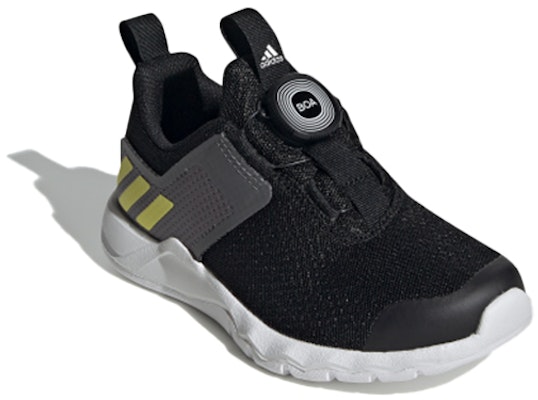 (Youth) adidas RapidaFlex BOA K 'Black' FV5820 Lookbook (Youth) adidas RapidaFlex BOA K 'Black' FV5820