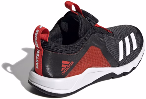 (Preschool) adidas Rapidaflex Boa K 'Black Red White' FV6821 Shop (Preschool) adidas Rapidaflex Boa K 'Black Red White' FV6821