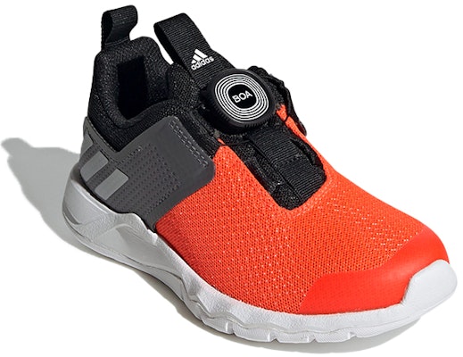 (Preschool) adidas Rapidaflex Boa K 'Orange Grey Black' EF9718 Lookbook (Preschool) adidas Rapidaflex Boa K 'Orange Grey Black' EF9718