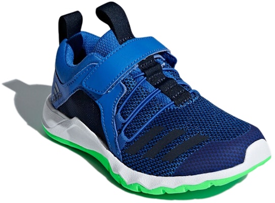 (Preschool) adidas Rapidaflex El K 'Blue White Green' AH2592 Lookbook (Preschool) adidas Rapidaflex El K 'Blue White Green' AH2592