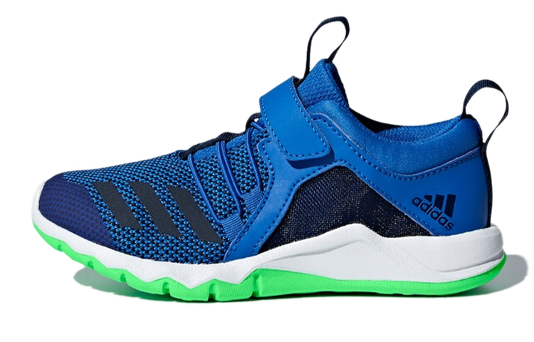 (Preschool) adidas Rapidaflex El K 'Blue White Green' AH2592