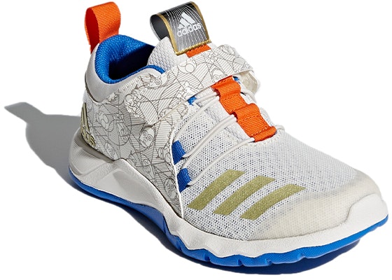 (Preschool) adidas Rapidaflex K 'White Orange Blue' DA8695 Lookbook (Preschool) adidas Rapidaflex K 'White Orange Blue' DA8695