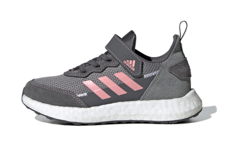 (Preschool) adidas Rapidalux S and L 'Grey Three / Glow Pink / Cloud White' FV2766