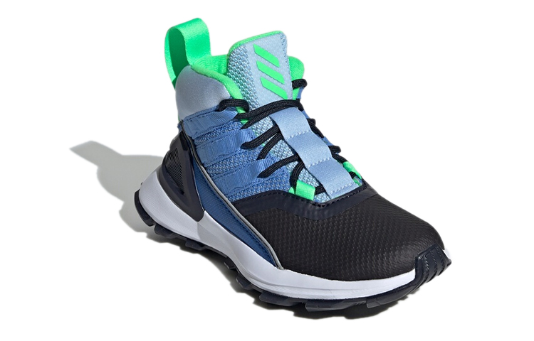 (Youth) adidas Rapidarun Atr K 'Blue Black White' 圖 3