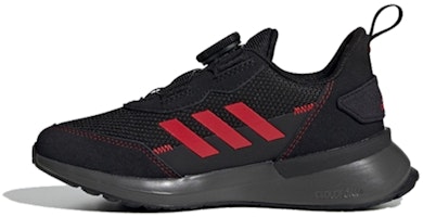 (Preschool) adidas RapidaRun Boa K 'Black Red' FU7314 (Preschool) adidas RapidaRun Boa K 'Black Red' FU7314