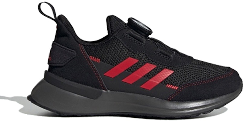(Preschool) adidas RapidaRun Boa K 'Black Red' FU7314 Order (Preschool) adidas RapidaRun Boa K 'Black Red' FU7314