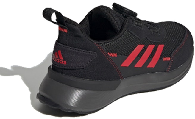 (Preschool) adidas RapidaRun Boa K 'Black Red' FU7314 Shop (Preschool) adidas RapidaRun Boa K 'Black Red' FU7314