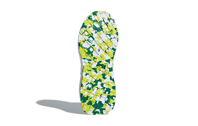 (PS) adidas Rapidarun Cool K 'Gray Yellow White' 圖 6