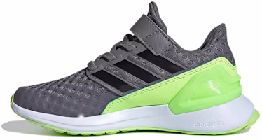 (Preschool) adidas Rapidarun K 'Gray Green White' FV4033 (Preschool) adidas Rapidarun K 'Gray Green White' FV4033