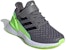 (PS) adidas Rapidarun K 'Kelabu Hijau Putih' FV4033