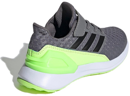 (PS) adidas Rapidarun K 'Abu Hijau Putih' FV4033 Shop (PS) adidas Rapidarun K 'Abu Hijau Putih' FV4033