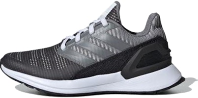 (Preschool) adidas RapidaRun Knit EL C 'Black Grey' G27309 (Preschool) adidas RapidaRun Knit EL C 'Black Grey' G27309