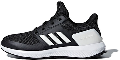 (Preschool) adidas RapidaRun Knit J 'Core Black' AH2608 (Preschool) adidas RapidaRun Knit J 'Core Black' AH2608