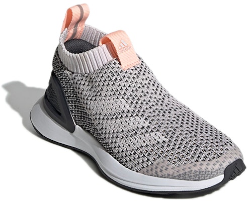 (Preschool) adidas Rapidarun Laceless K Gray 'Grey' D97067 Lookbook (Preschool) adidas Rapidarun Laceless K Gray 'Grey' D97067