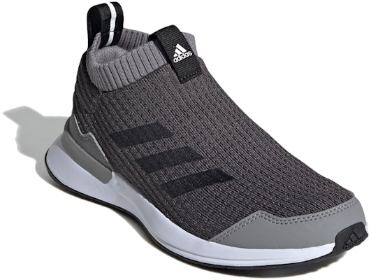 (Youth) adidas RapidaRun LL J 'Grey Black' FY2463 Lookbook (Youth) adidas RapidaRun LL J 'Grey Black' FY2463