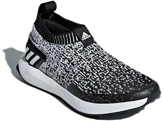 (PS) 阿迪达斯Rapida Run无鞋带儿童款“白色黑色” AH2595 Lookbook (PS) 阿迪达斯Rapida Run无鞋带儿童款“白色黑色” AH2595